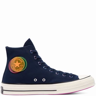 Férfi Converse Heart of the City Chuck 70 Magasszárú Cipő CO6379451 Obszidián